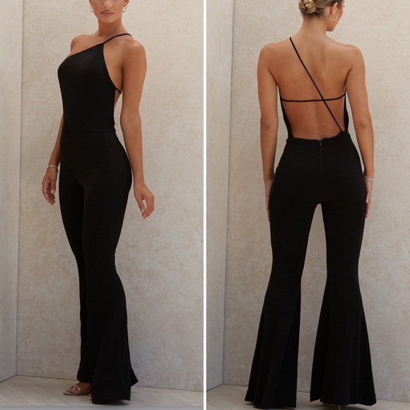 House of CB Pants & Jumpsuits House Of Cb Millie Black Asymmetrical
